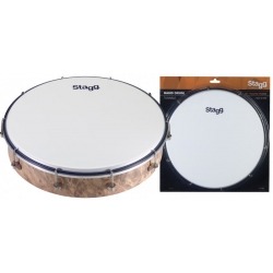 STAGG 12"TAMBOUR A MAIN,ACCORD,PALST