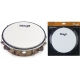 STAGG 8"TAMBOURIN 1RG CYMB/PLST BOIS