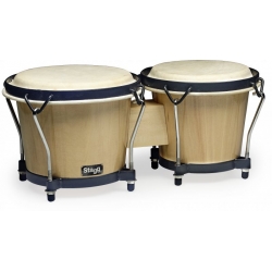 STAGG BONGO BOIS,NATUREL,6"+7"