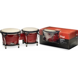 STAGG BONGO BOIS MERISIER,7.5"+6.5"