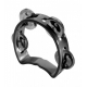 STAGG MINI TAMBOURIN 4 CYMB NOIR