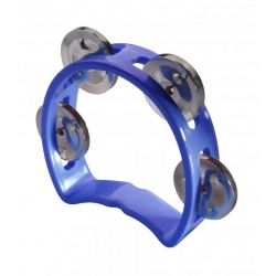 STAGG MINI TAMBOURIN 4 CYMB BLEU