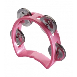 STAGG MINI TAMBOURIN 4 CYMB ROSE