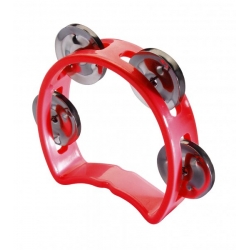 STAGG MINI TAMBOURIN 4 CYMB ROUGE