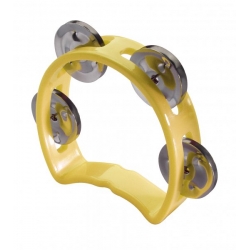 STAGG MINI TAMBOURIN 4 CYMB JAUNE