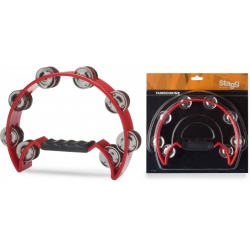STAGG TAMBOURIN 1/2 LUNE 16 CYM,ROUG