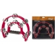 STAGG TAMBOURIN 1/2 LUNE 20 CYM,ROUG