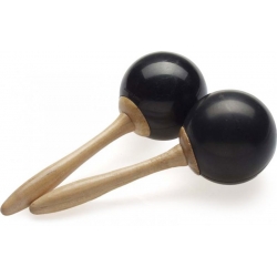 STAGG MARACAS,FIBRE,TRADITION,NOIR