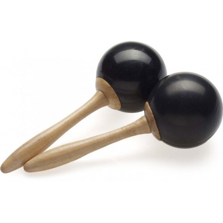 STAGG MARACAS,FIBRE,TRADITION,NOIR