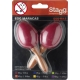 STAGG 2PC EGG MARACAS S/20g/ROUGE