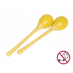 STAGG 2PC EGG MARACAS L/45g/JAUNE