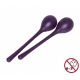 STAGG 2PC EGG MARACAS L/25g/VIOLET
