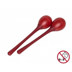 STAGG 2PC EGG MARACAS L/20g/ROUGE
