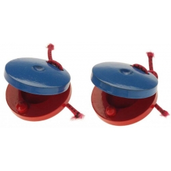 STAGG CASTAGNETTES PLASTIQUE (PAIRE)