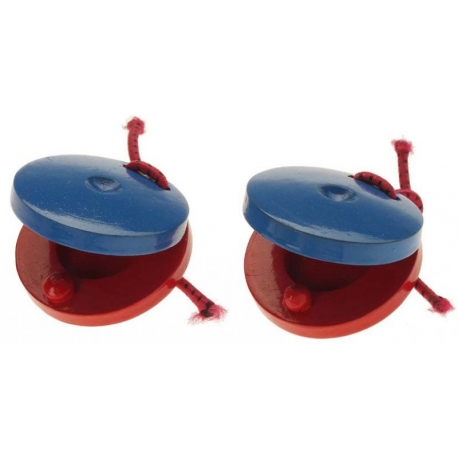 STAGG CASTAGNETTES PLASTIQUE (PAIRE)