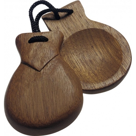 STAGG CASTAGNETTES BOIS, SANS MANCHE