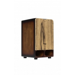 STAGG CANNON CAJON W.EBONY FINISH