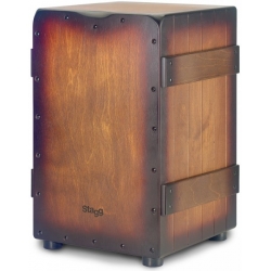 STAGG CAJON CAISSE SUNBST BRUN