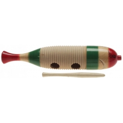 STAGG GUIRO BOIS EN POISSON, PETIT