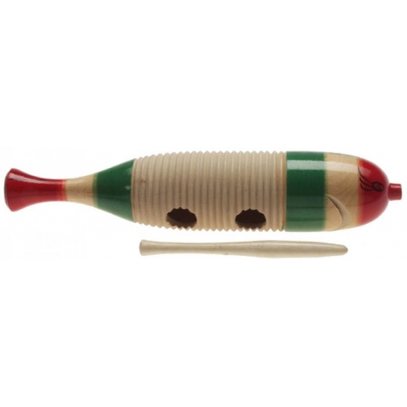 STAGG GUIRO BOIS EN POISSON, PETIT