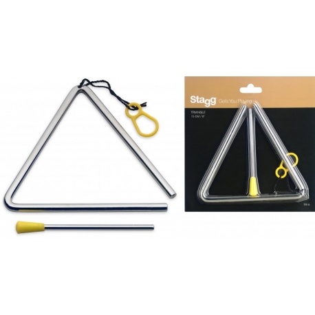 STAGG TRIANGLE 12mm 6"AVEC BATTANT