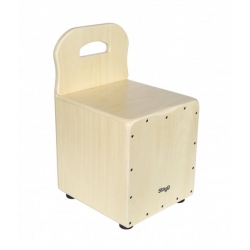STAGG CAJON ENFANT NATURAL A/DOSSIER