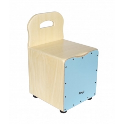 STAGG CAJON ENFANT BLEU AVEC DOSSIER