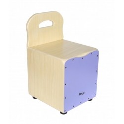 STAGG CAJON ENFANT MAUVE A/DOSSIER