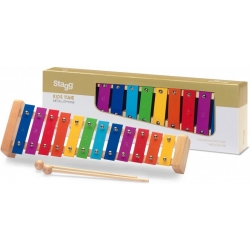 STAGG METALLOPHONE 12 RAINBOW KEYS