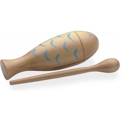 STAGG WOOD BLOCK FISH STYLE +MALLET