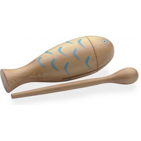 STAGG WOOD BLOCK FISH STYLE +MALLET