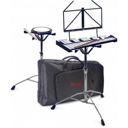 STAGG METALLOPHONE+PRACTICE PAD+STND