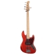 Marcus Miller V7 Vintage Swamp Ash-5 FL BMR 2.0 Bright Metallic Red Fretless