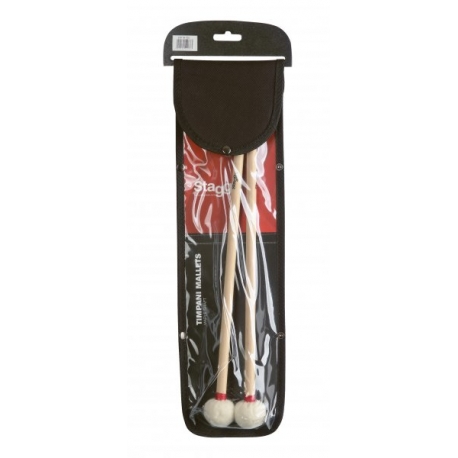 STAGG 1PR.MAPLE TIMPANI MALLET DIA35