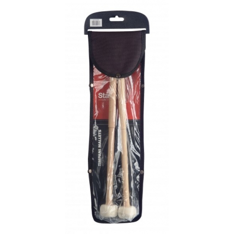 STAGG 1PR.MAPLE TIMPANI MALLET DIA38