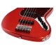 Marcus Miller V7 Vintage Swamp Ash-5 FL BMR 2.0 Bright Metallic Red Fretless