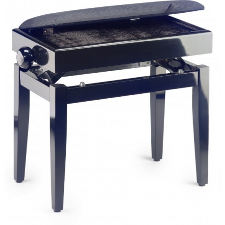 STAGG BANQUETTE PIANO NOIR VEL.NOIR