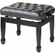 STAGG BANQUETTE PIANO NOIR CUIR.NOIR