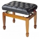 STAGG BANQUETTE PIANO NOYER CUIR.NOI