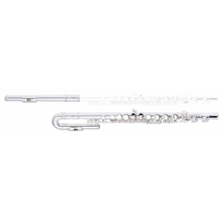 STAGG C FLUTE,16KEY,DOUBLE MOUTH,S/C