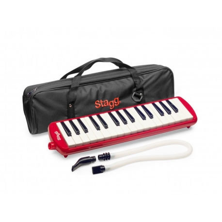 STAGG MELODICA 32 TONS+ HOUSSE ROUGE