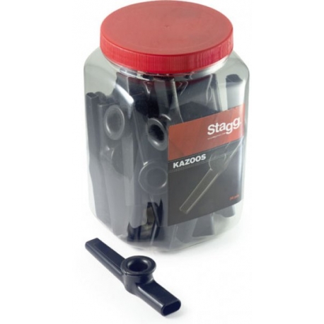 STAGG KAZOO EN PLASTIQUE 30PC/BOITE