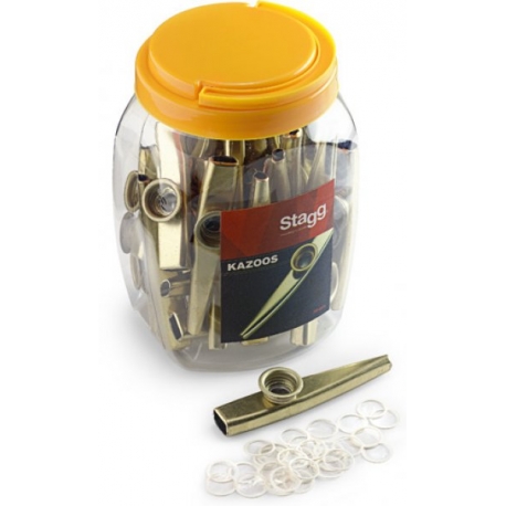 STAGG KAZOO EN METAL 30PC/BOITE