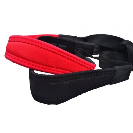 STAGG FLEX SAX STRAP RED