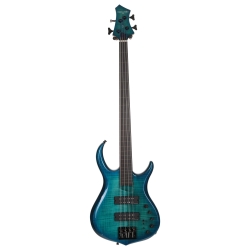 Marcus Miller M7 Alder-4 FL TBL 2.0 Transparent Blue Fretless