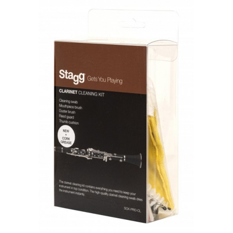 STAGG PRO CLEANING KIT CLARINET