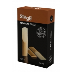 STAGG 10PCxALTO SAX REEDS 1,5