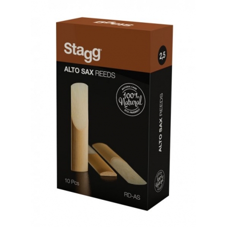 STAGG 10PCxALTO SAX REEDS 2,5