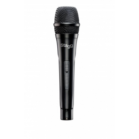 STAGG DYN MIC PLAST+CBL XLR/PLUG