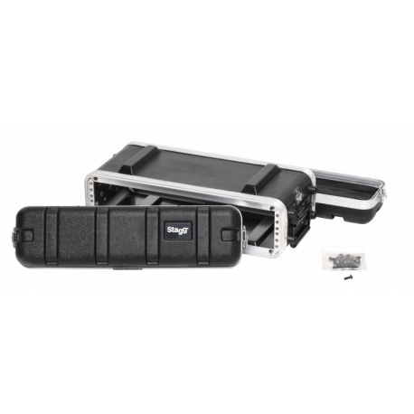 STAGG COFFRE ABS RACK 19"/2 UNITES